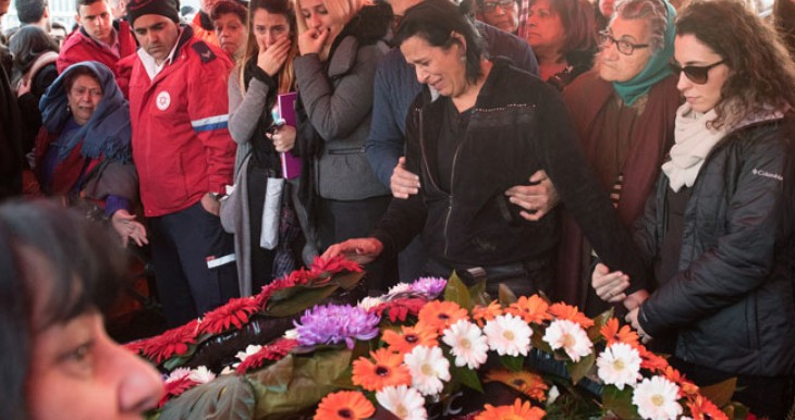 לוויה של הרוג בפיגוע טרור