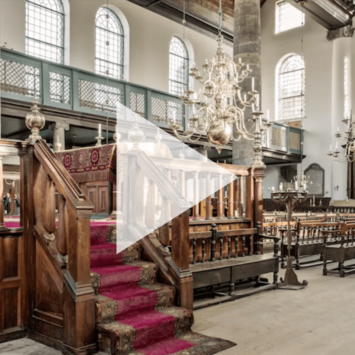 Inside of a Synagogue