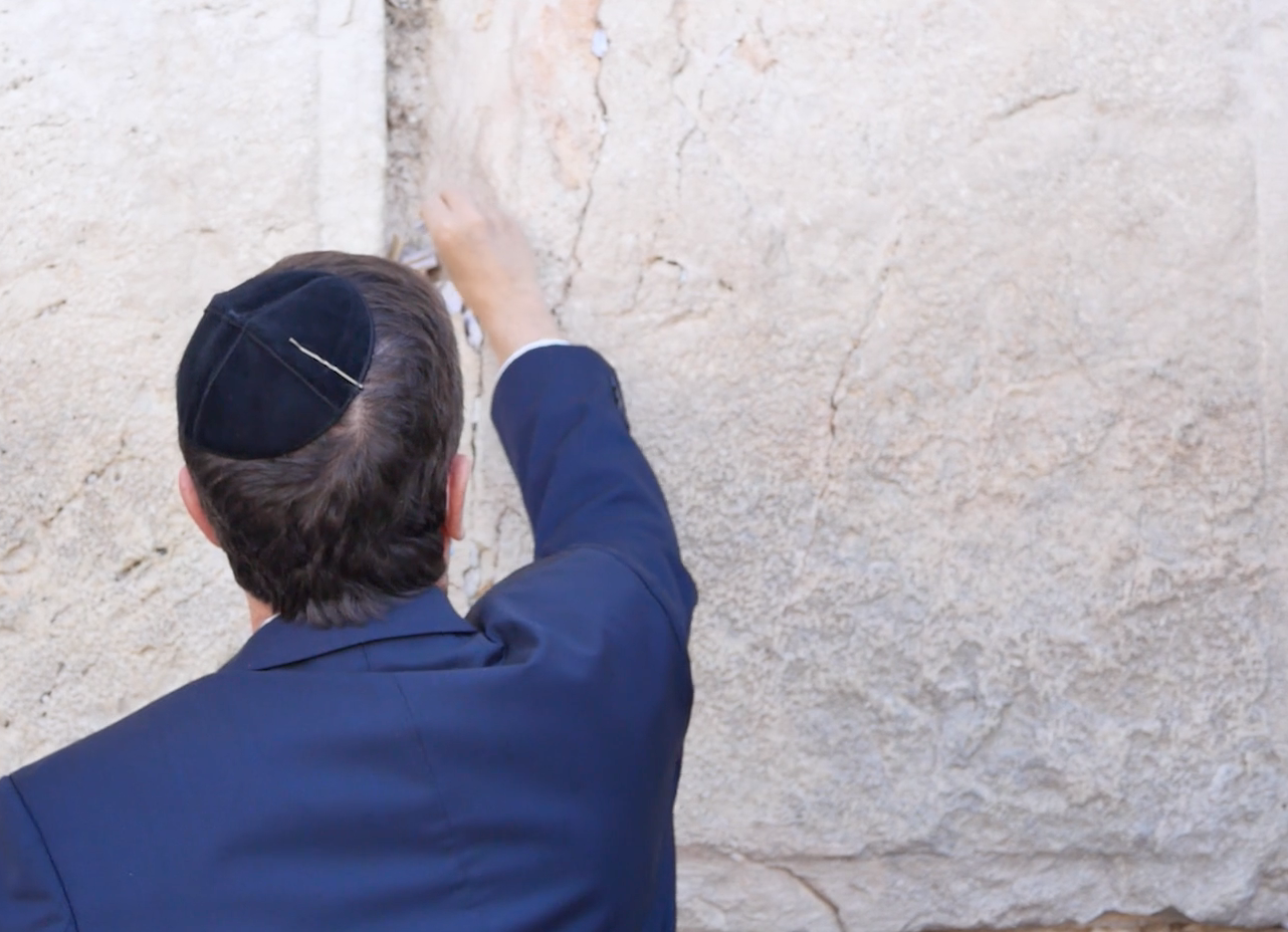 Herzog at Kotel