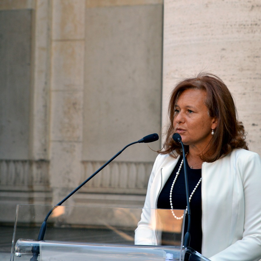 Ruth, the President of the Jewish Community in Rome