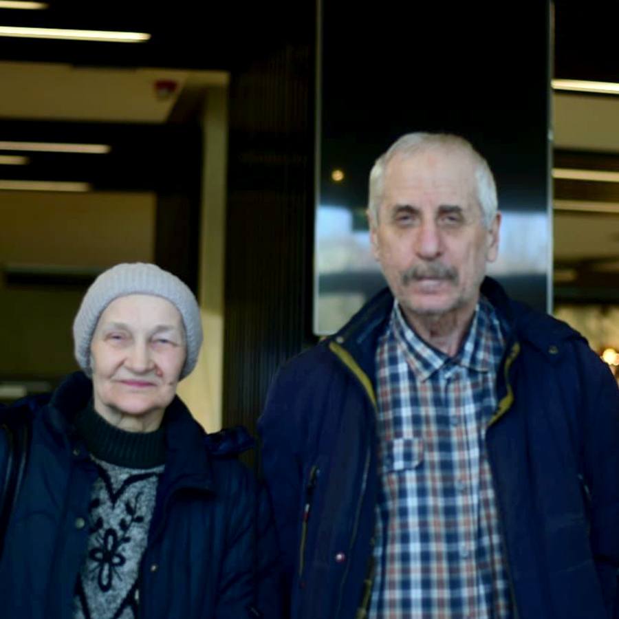 Saman and Maria Luzovic, deaf Ukraine couple