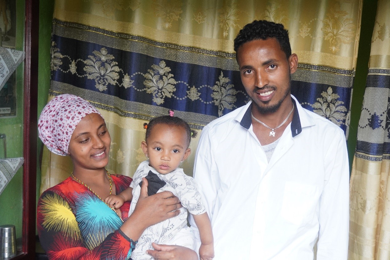 Ethiopian olim family
