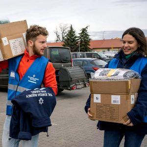 מתנדבים בשטח בגבולות אוקראינה