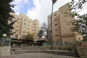 Ulpan Etzion Jerusalem, outside. photo: Guy Yechiely