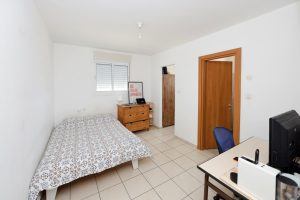 Bedroom of a students' apartment