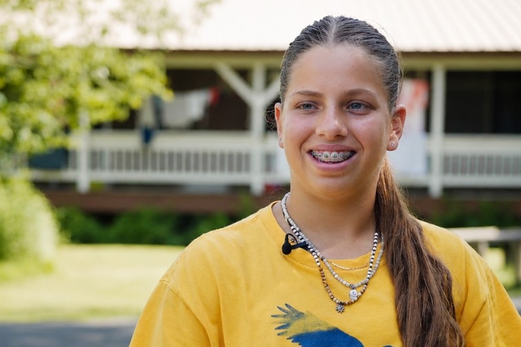 Noga at camp